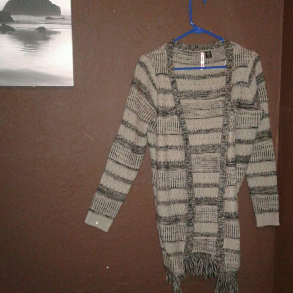 Black and Brown cardigan